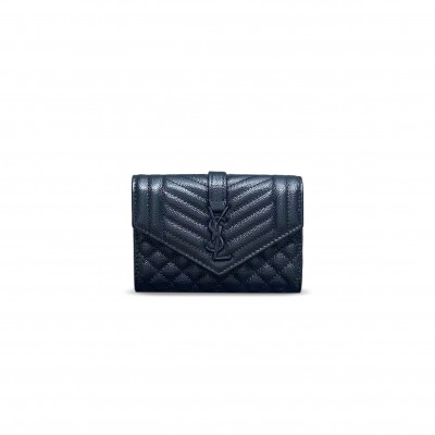 YSL MONOGRAM SMALL ENVELOPE WALLET 651026 (13.5*9.5*3cm)